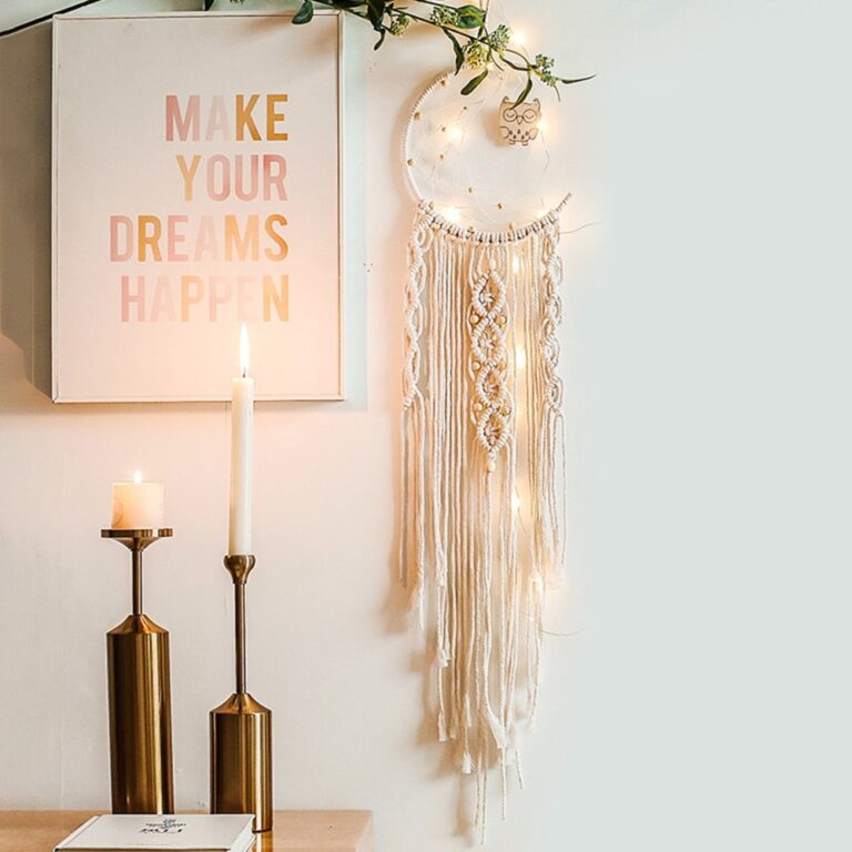 Macramé ugle